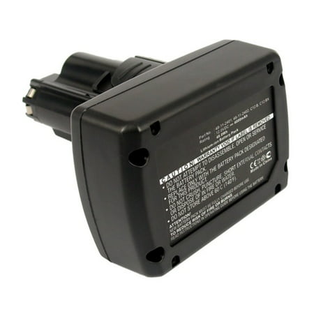 Synergy Digital Power Tool Battery  Compatible with Milwaukee 2313-21 Power Tool  (Li-ion  12V  4000mAh) Ultra High Capacity  Replacement for Milwauke