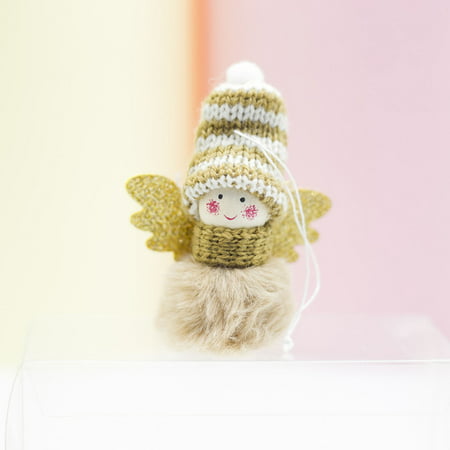 Usupdd Lace Gauze Dress Princess Girl Pendant Cute Plush Angel Doll Home Decoration Usupdd 220804-3323