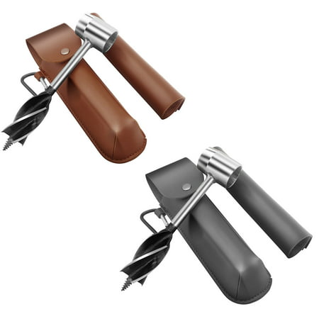 Usupdd Woodworking Hand Drill Outdoor Survival Drill Hand Screw Drill Manual Outdoor Tool to Make Fire 2022 New Home Decor 220905-5954