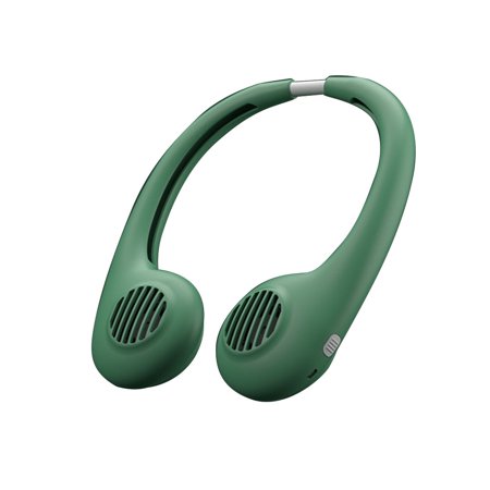 MIANHT Leafless Fan USB Rechargeable Fold 360° Blowing Neckband Lazy Neck Hanging Style - 2022 Leafless Fan USB a-#1253 2022