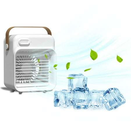 DDgui New Upgraded Mini Humidifier Fan USB Spray Type Portable Desktop Air Cooler Home Office DDgui LFF220922-5588