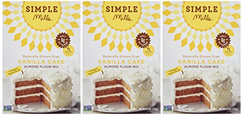 Simple Mills, Baking Mix Variety Pack, Pancake & Waffle, Pizza Dough, Vanilla Muffin & Cake Variety Pack, 3 Count (Packaging May Vary) thumbnail