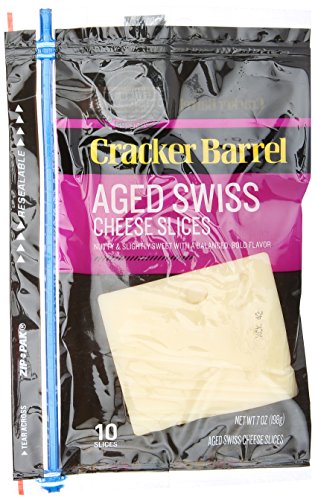 Cracker Barrel Aged Swiss Cheese Slices - 10ct thumbnail