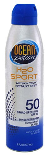 Ocean Potion SPF#50 Continuous Spray H20 Sport 6oz (6 Pack)