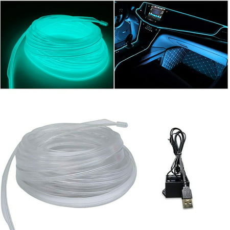 2022 Newest Home Interior Decoration Light Line Atmosphere Light EL Decorative Light 10M LJ-C#26282 Home Interior Decoration