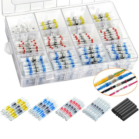 FengLS WaterproofSolderRingHeat Shrinkable Middle Tube Solder Terminal-Welded Connector 09-Kitchen-12A#6222 Home Kitchen MYFWaterproofSolderRingHeat S