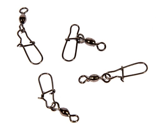 Boone Black Crane Duo-Lock Swivels, 85-Pound thumbnail