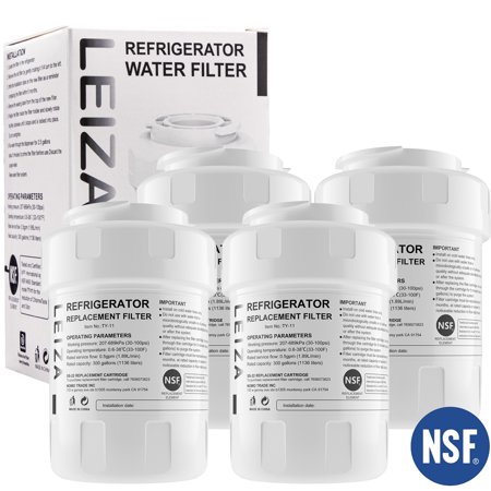 MWF Refrigerator Water Filter Replacement for MWFA  GWF  GWFA  HWF  WFC1201  Kenmore 9991  Kenmore 9996 Kenmore 9905  4 Pack