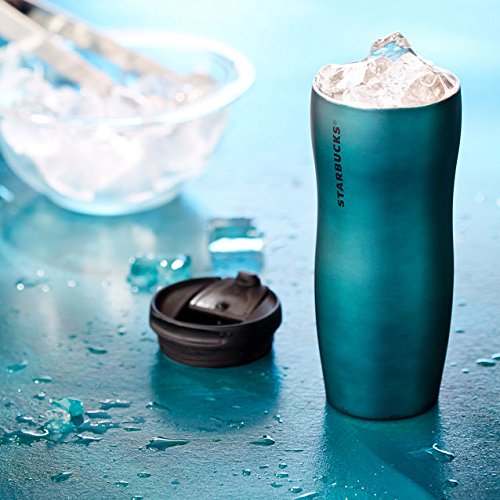 Starbucks Stainless Steel Tumbler - Teal 12 Fl Oz Double Wall