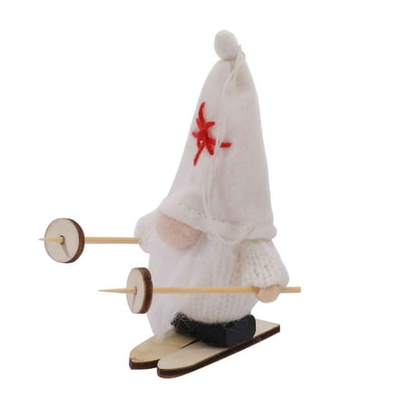 MIANHT New Christmas Cartoon Doll Pendant Faceless Doll Ski Doll Scene Dress up - 2022 New Christmas Cartoon S-#7681