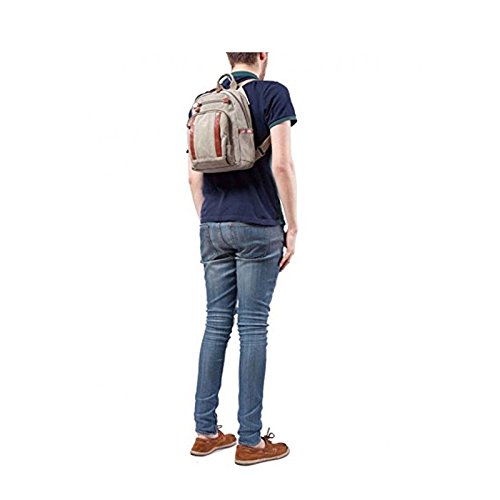 NEW Troop LONDON TRP-0255 Mini Size Backpack Unisex Premium Canvas Bag Black thumbnail