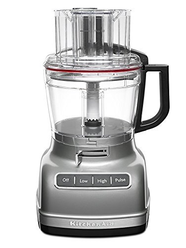 KitchenAid Refurbished 11-Cup Food Processor W/ Exactslice System in Silver, RKFP1133CU