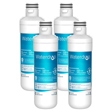 Waterdrop Refrigerator Water Filter  Replacement for LT1000P®  ADQ74793501  ADQ74793502 ADQ747935  MDJ64844601  46-9980  9980  NSF Certified  Pack of