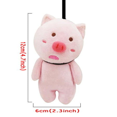 MIANHT New and Creative Cute Hanging Pig Plush Toy Pig School Bag Pendant Gift - 2022 New and Creative E-#2289