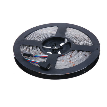 Poz#7263，10M 5050 Smd Rgb 2X5M 600Leds LED Light Strip 24 Key Ir Remote Controller，L#7263 VQ1