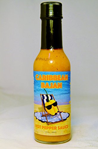 Caribbean Bajan Hot Pepper Sauce 5 Fl. Oz.– (Single Bottle)