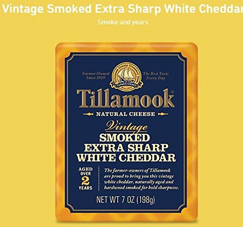 Smoked Extra Sharp White Cheddar Vintage Natural Cheese