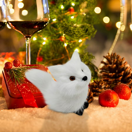 DDgui New Fashion Plush Imitation Animals  Small Foxes  Pendants  Ornaments  Toys  Handicrafts  Festival Supplies DDgui LAA220927-6229