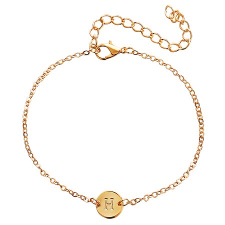 MIANHT Fashion Women Gift 26 English Letter Name Chain Pendant Bracelet Jewelry - 2022 FashionFashion Women Gift B-#9980