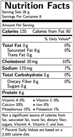 Kraft Natural Extra Sharp Colored Cheddar Chunk Cheese, 8 Ounce -- 12 per Case. thumbnail
