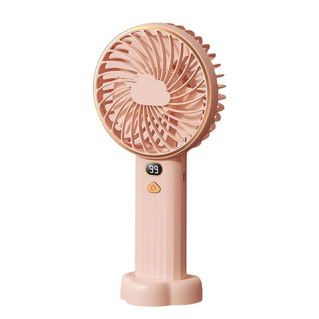 Usupdd Mini Portable Small Fan Quiet Rechargeable Office Desktop Fan WLL220811-5797