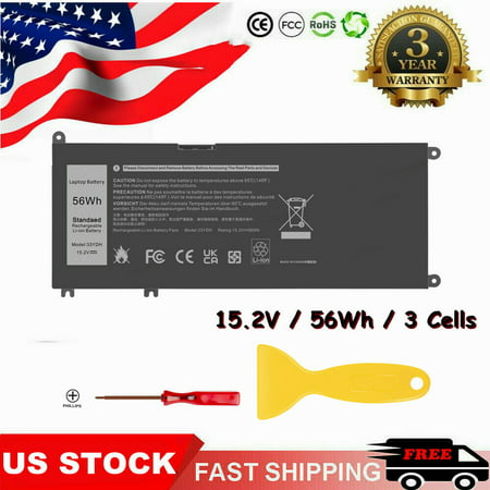 33YDH Battery for Dell Inspiron 17 7000 7778 7786 7779 7773 P30E 81PF3 PVHT1