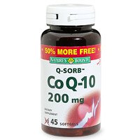 Nature's Bounty Q-Sorb Co Q-10 200 Mg, Softgels 45ea