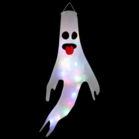 Usupdd Halloween Decorative Printing LED Light String Ghost Pendant Usupdd 220804-4542