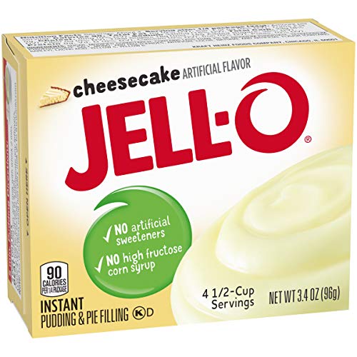 Jell-O Instant Cheesecake Pudding & Pie Filling (3.4 Oz Boxes, Pack of 6) thumbnail