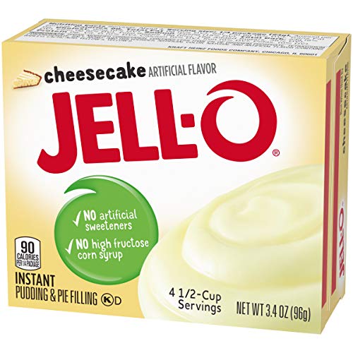Jell-O Instant Cheesecake Pudding & Pie Filling (3.4 Oz Boxes, Pack of 6) thumbnail
