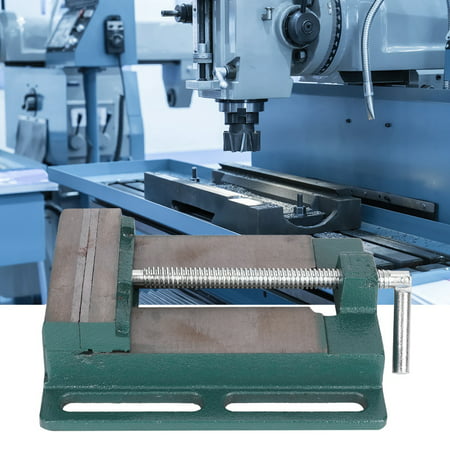 Khall Milling Vise Machine Vise Simple Carpentry Tool Woodworking Accessory American Fat-Jaw Cast Iron 5-Inch Vise
