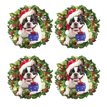 FengLS Christmas Gift for Her Gift for Christmas Resin Pendant Christmas Tree Decoration 09-Home MM-19A#19743 Home MYFChristmas Gift for