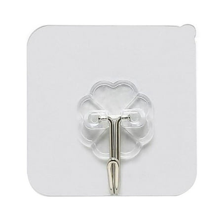 MIANHT 40x Strong Transparent Suction Cup Sucker Wall Hooks Hanger for Kitchen Bathroom - 2022 40x Strong Transparent P-#6858