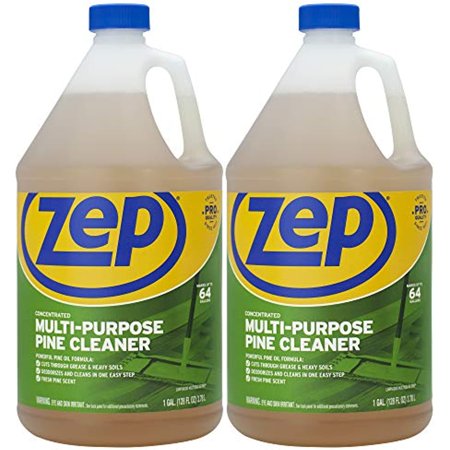 Zep Pine Multi-Purpose Cleaner 128 Ounce Zumpp128 (Pack of 2) All-Purpose Cleaner for Business and Home