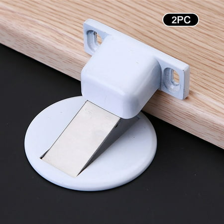 Suction Door Stops Invisible Anti-collision Punch Stainless Steel Magnetic Home - 2022 New Suction Door Stops 8ww12-#3251
