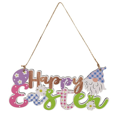 Usupdd Easter Decoration Eggs Rabbit Letter House Number Pendant Usupdd 220727-5075