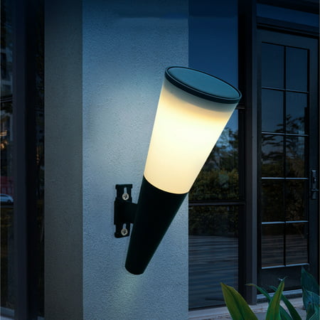 Solar Decorative Atmosphere Light  IP65 Waterproof LED Colorful Solar Wall Light Safety Landscapes Lighting Outdoor Garden Wall Light  Uscallm #8367
