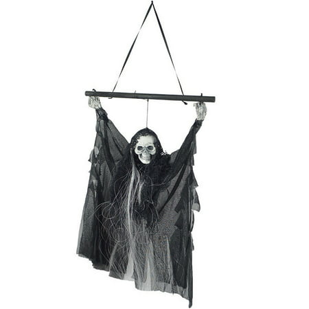 MIANHT Halloween Voice Control Black Pole Hanging Spirit Venue Decoration Set Pendant - 2022 Halloween Voice Control N-#6781