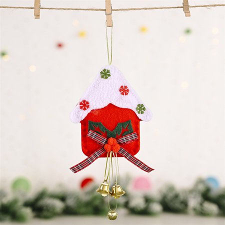 Christmas Santa Snowman Ornament Hanging Pendants Non-Woven Xmas Tree Decor 08HWC15A#32556 2022 the Hot Christmas Santa Snowman