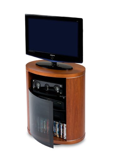 BDI Revo 9980 Rotating Entertainment Cabinet, Natural Stained Cherry thumbnail