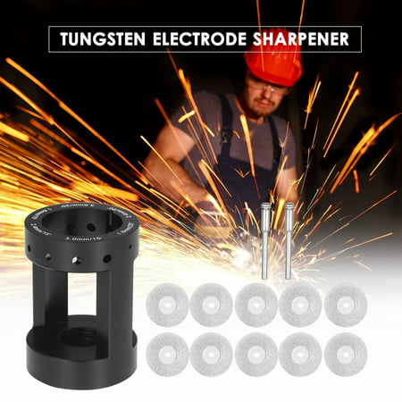 Usupdd New Tungsten Electrode Sharpener Tungsten Rods Grinder Grinding Head Usupdd WAA220817-4973