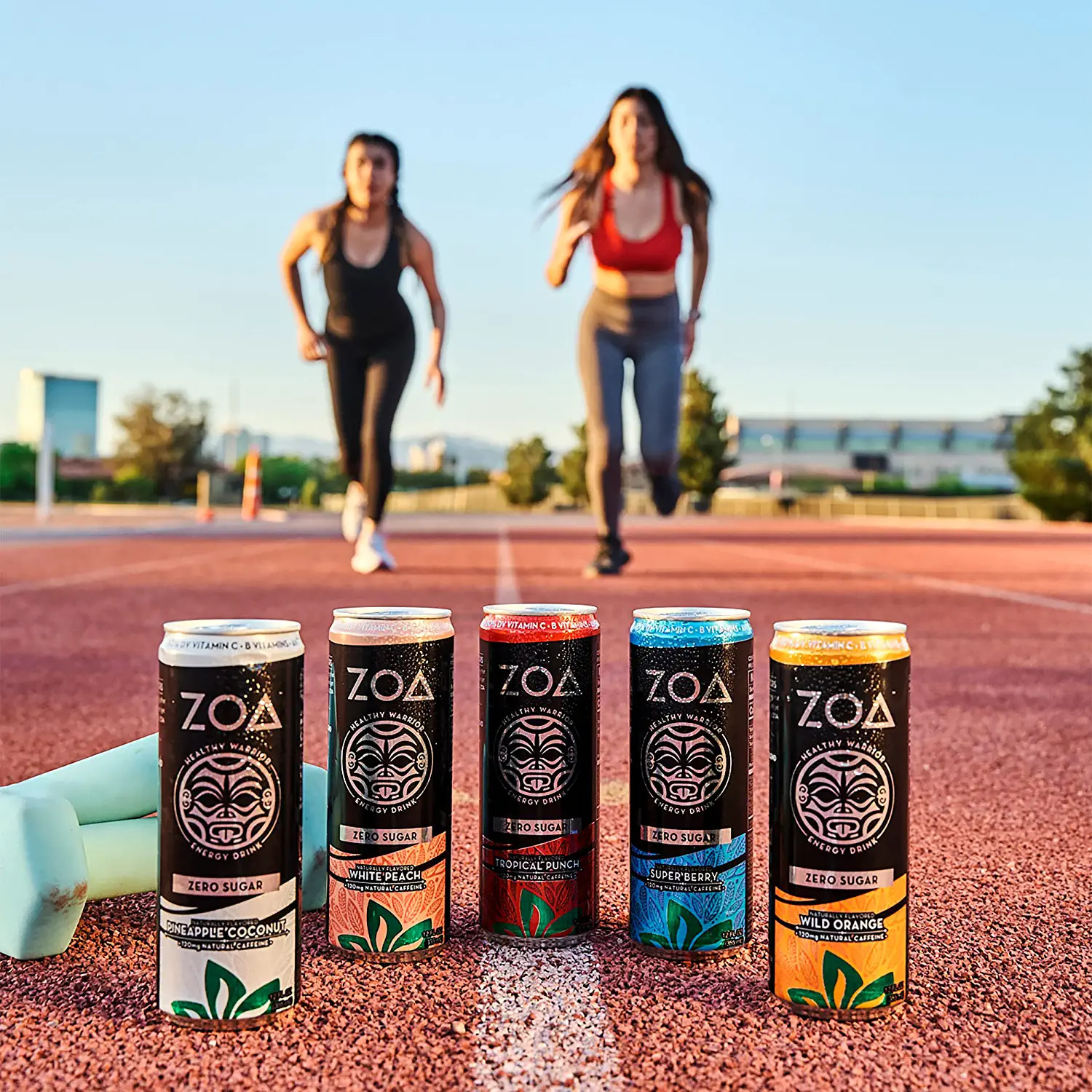 Zoa Pineapple Coconut Zero Sugar Soda  12 Fl Oz Aluminum Can  0.0% ABV thumbnail