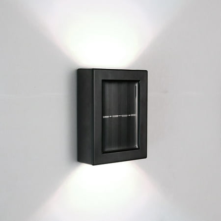 Usupdd Solar Wall Light up and Down Glow Wall Light Outdoor Garden Lamp Waterproof Usupdd220728-4723