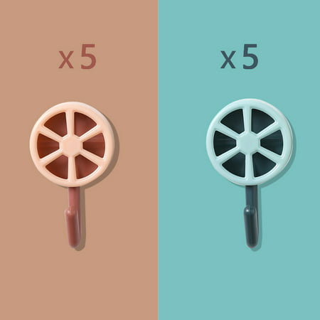 2022 Newest Punching Free Strong Adhesive Hook Wall Coat Hook Multifunctional Household Hook LJ-C#4973 Punching Free Strong