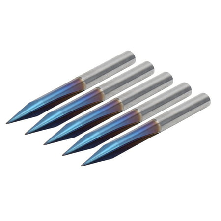 Milling Cutter  V Bit Ergonomic Design Efficient Practical Simple Operation for CNC Milling Machines for Spring Carving Tools