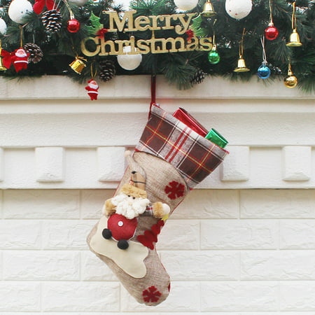 DDgui New Upgraded Christmas Decoration Socks Festival Printing Gift Bag Pendant Candy Bag DDgui LDD220922-3943