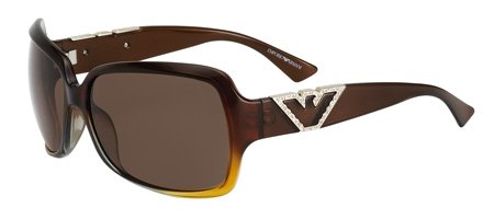 Emporio Armani Ea 9545/S Brown Frame/Brown Lens 63Mm