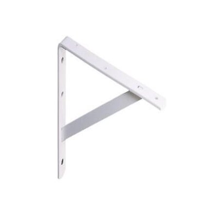 Knape & Vogt 0049-16WTH Heavy Duty L-Bracket 400 Mm  White