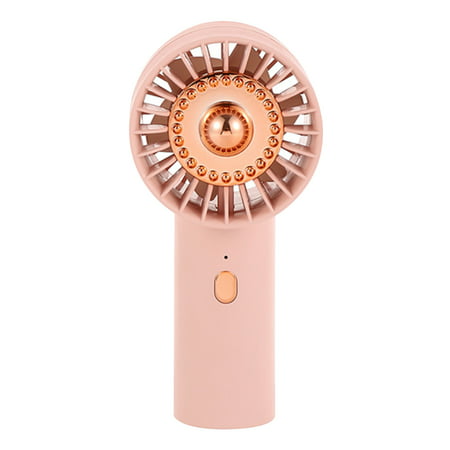 Turbo Handheld Fan 2022 Newest Turbo Handheld Fan USB Leafless Small Fan Rechargeable Portable Student Pocket Fan 8a17b#5954