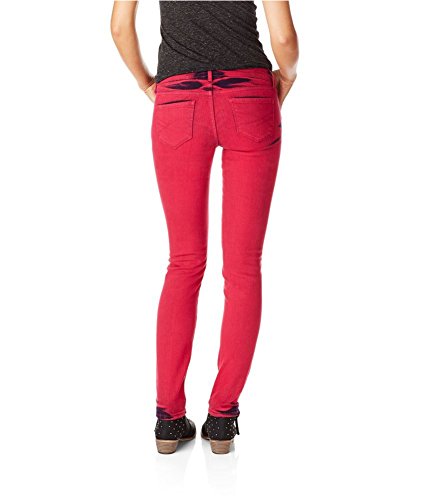Aeropostale Womens Lola Overdyed Jegging Skinny Fit Jeans 684 2x32 thumbnail